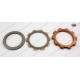 Clutch Kit Maico 250/320/490 1983-1989 Sinter and Steel discs, includes 5 sinter discs, 2 organic and 6 steel discs