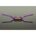 Renthal Fatbar Lenker Aluminium Retro 90s Violett Honda CRF Kawasaki KX KXF 28,6mm