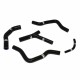 Radiator Hose Kit Samco Black Honda CR 500 1985-1988