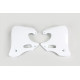 Radiator Spoiler Kit White for Honda CR 125 1993-1994 and CR 250 1992-1994