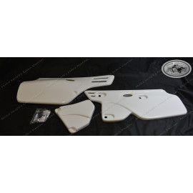 Side Panel Kit White for Honda XR 600 R 1986-1987, XR 250 R 1986-1995 and XR 350 R 1985