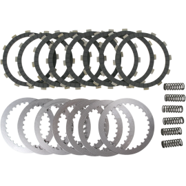 EBC Dirt Racer Clutch Kit Carbon for Honda CR 250 R 1994-2007 with friction plates, Steel Discs, clutch springs