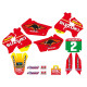 Decal Kit Tecnosel Team Suzuki 1998 fits RM125/RM250 1996-1998