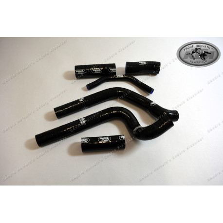 Radiator Hose Kit Samco Black for Honda CR 500 R 1989-2001