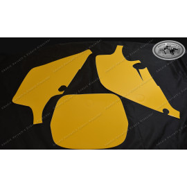 Number Plate Decal Kit Tecnosel yellow Yamaha YZ125/YZ250 1991-1992