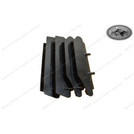 Radiator Guard black Kawasaki KX Models left or right 1403711646C