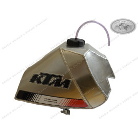 Gas Tank Aluminium New KTM 125/175/250/350/390/400/420 GS Twinshock Models 1979-1981 ca 10 Liter