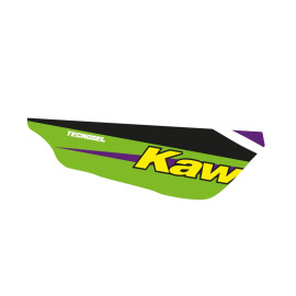 Sitzbankbezug Tecnosel Kawasaki KX 125/250 1998 Team Kawasaki, passt von 1994-1998