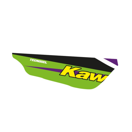 Sitzbankbezug Tecnosel Kawasaki KX 125/250 1998 Team Kawasaki, passt von 1994-1998