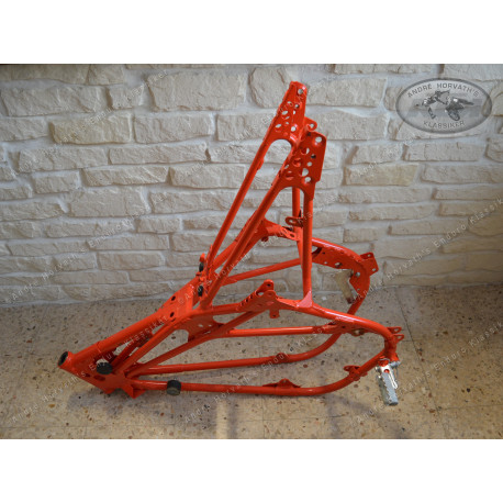 Frame Twinshock KTM 350/390/420 Model 1981 used, powdercoated, incl. Footrests and brake lever 56103001100