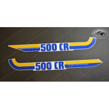 Husqvarna Side Panel Decal Kit CR 500 1983