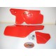 Side Panel Kit Flash Red for Honda XR 600 R 1986-1987, XR 250 R 1986-1995 and XR 350 R 1985