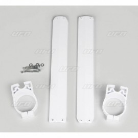 Fork Guard Kit white for Yamaha YZ 125/250/360 1989