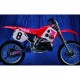 Decal Kit Tecnosel Vintage Honda USA 1991 , Seat Cover not included