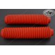 fork boots kit RED 38mm/300mm length