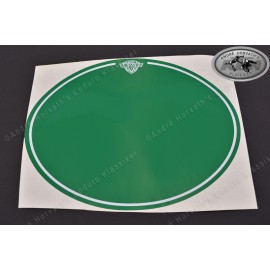 decal green for number plate Maico models with Maico logo