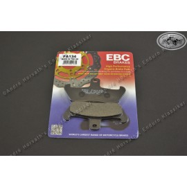 Brake Pads organic for Husqvarna 125/250/400 CR/WR 2-stroke models 1987-1991 and 350/510 TE 4-stroke models 1989-1990