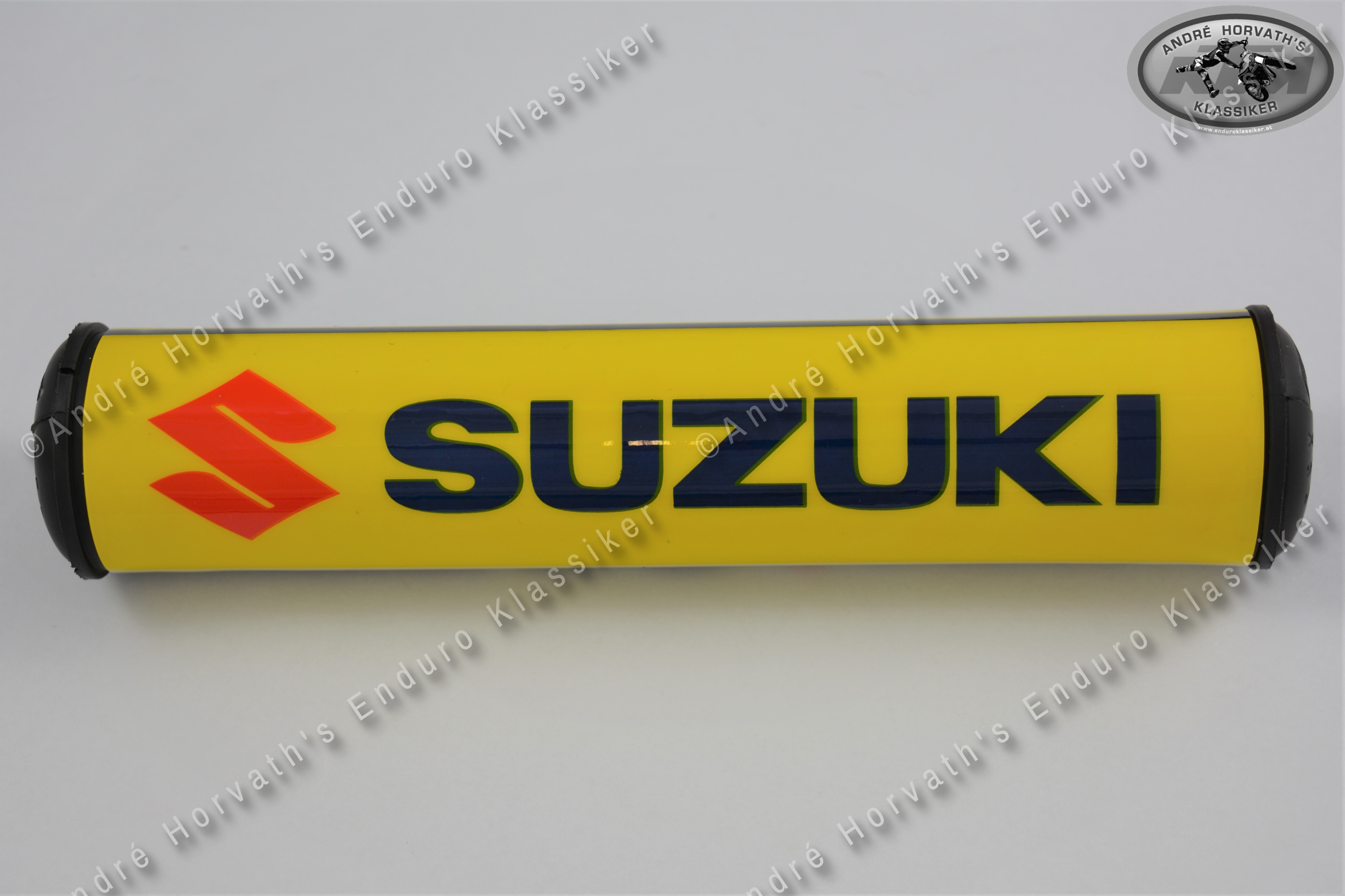 Handlebar Pad Suzuki Factory Effex Yellow Blue