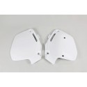 Seitendeckelsatz weiss für Honda CR 125 1991-1992, CR 250 1990-1991 und CR 500 1991-2001