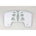 Radiator Spoiler Kit for Honda CR 500 1989-2001 in white